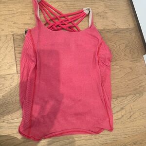 Lululemon Tank with attached sports bra